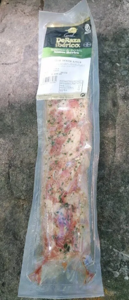 Costilla iberica ajillo