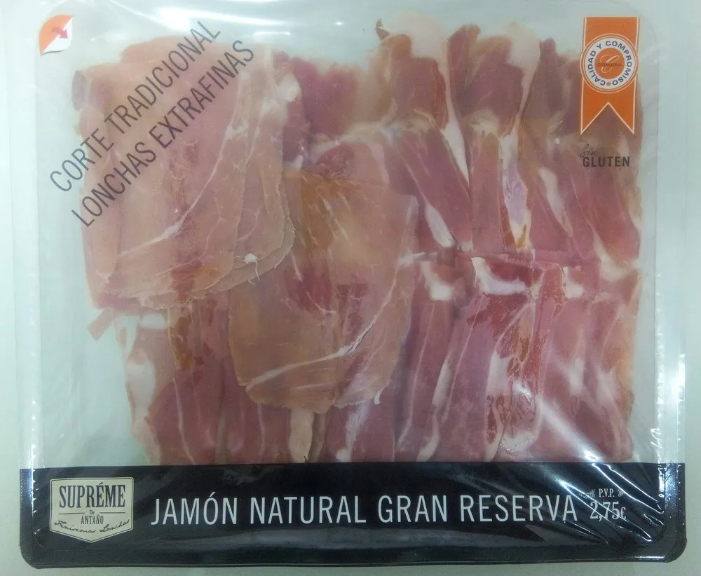 Jamón natural gran reserva Supréme