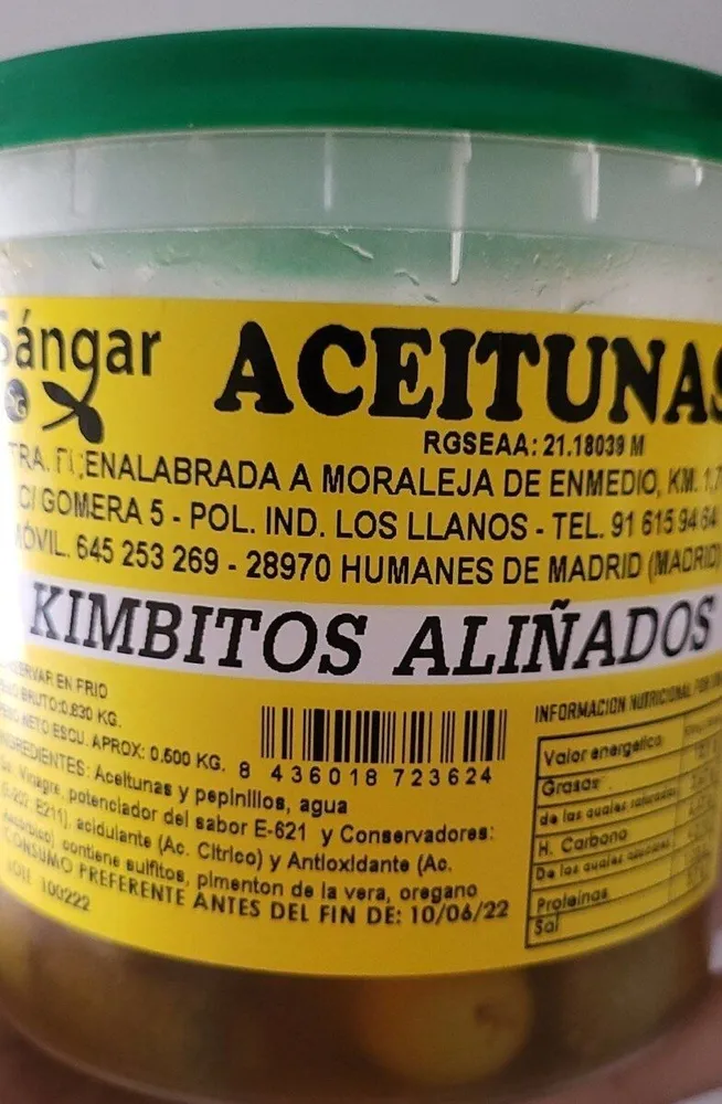 Kimbitos aliñados