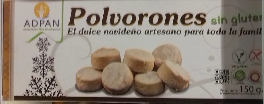 Polvorones sin gluten
