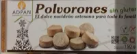 Polvorones sin gluten