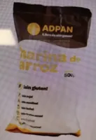 Harina de arros sin gluten Adpan