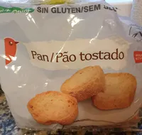 Pan tostado sin gluten