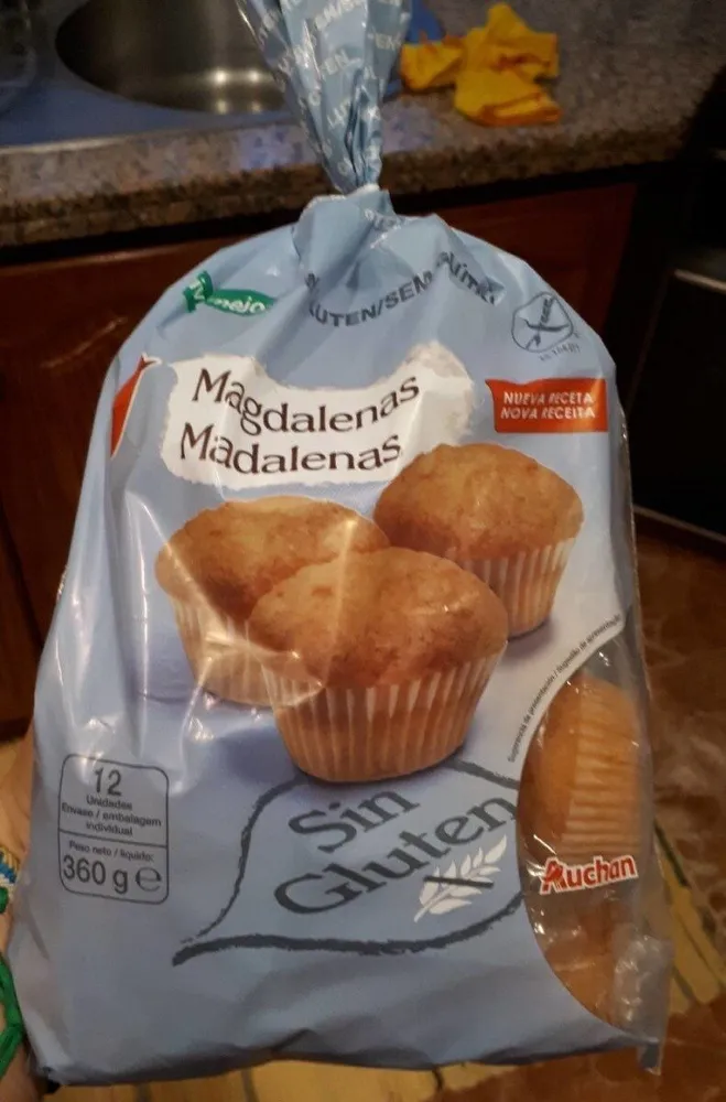 Magdalenas Sin Gluten