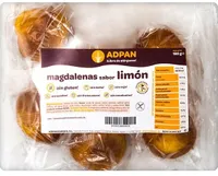 Magdalenas sabor limón
