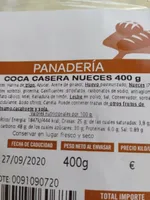Coca casera nueces