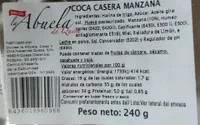 Coca casera manzana