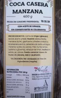 Coca casera manzana