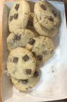 Mantecadas artesanas con cacahuete y chocolate