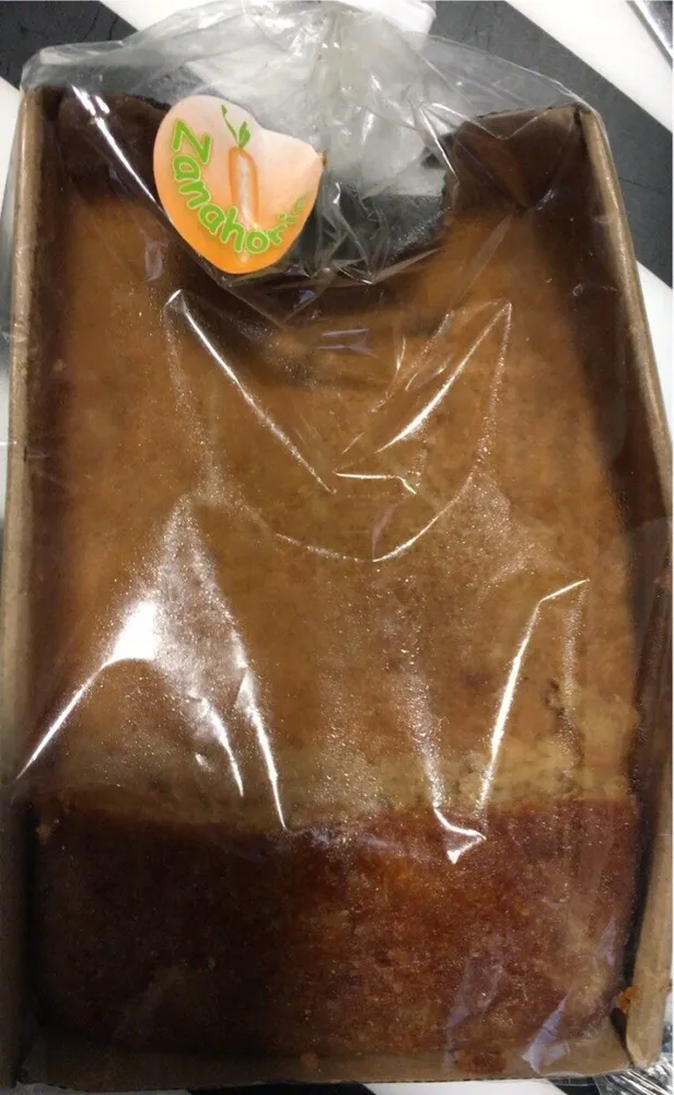 Coca casera con zanahoria