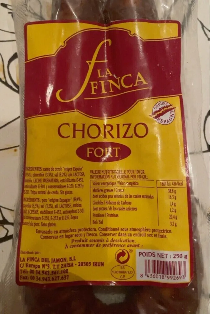 Chorizo fort