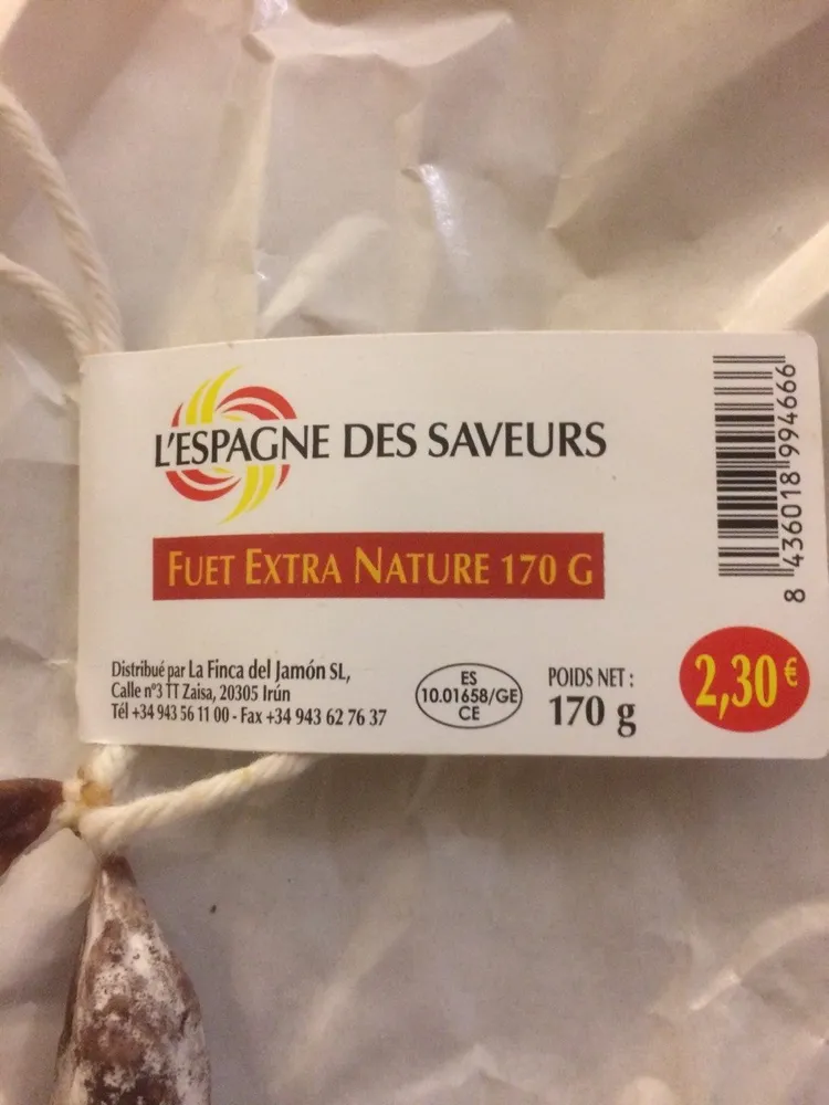 Fuet Extra Nature
