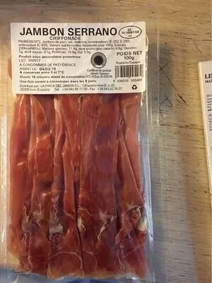 Jambon serrano