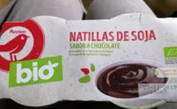 Natillas de soja sabor chocolate