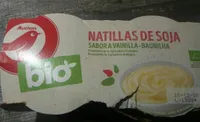 Natillas de soja sabor a vainilla