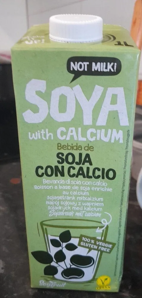 Soja con calcio