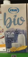 Bebida de soja y arroz