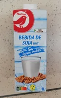 Bebida de soja uht Sin azúcares añadidos