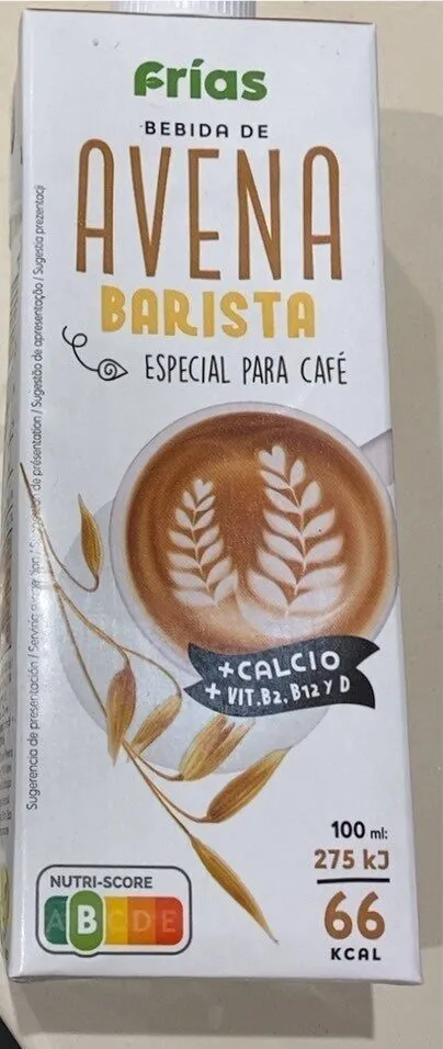 Bebiba de Avena Barista
