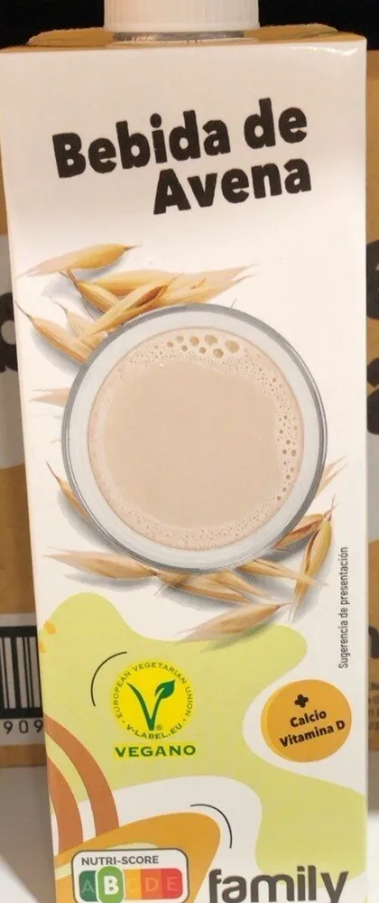 Bebida avena  family