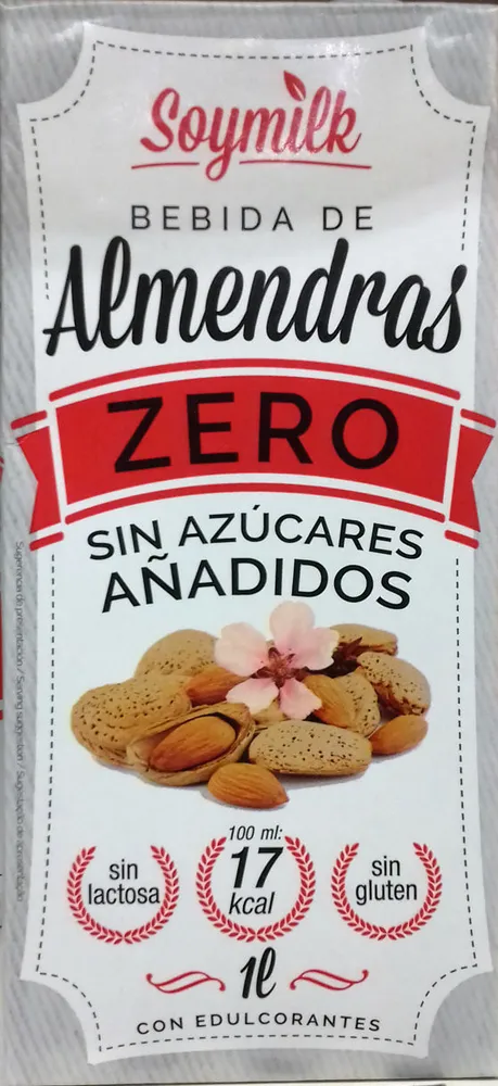 Bebida de Almendras Zero Sin Azúcares Añadidos