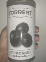 Aceitunas negras deshuesadas