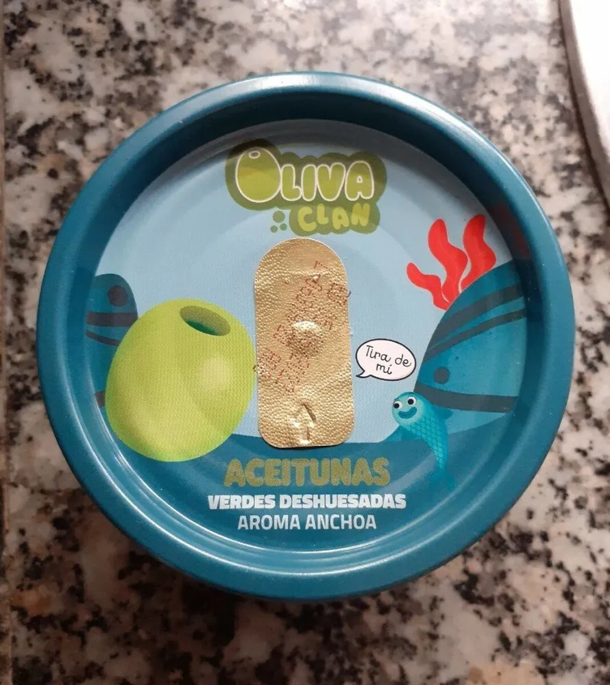 Aceitunas deshuesada aroma anchoa