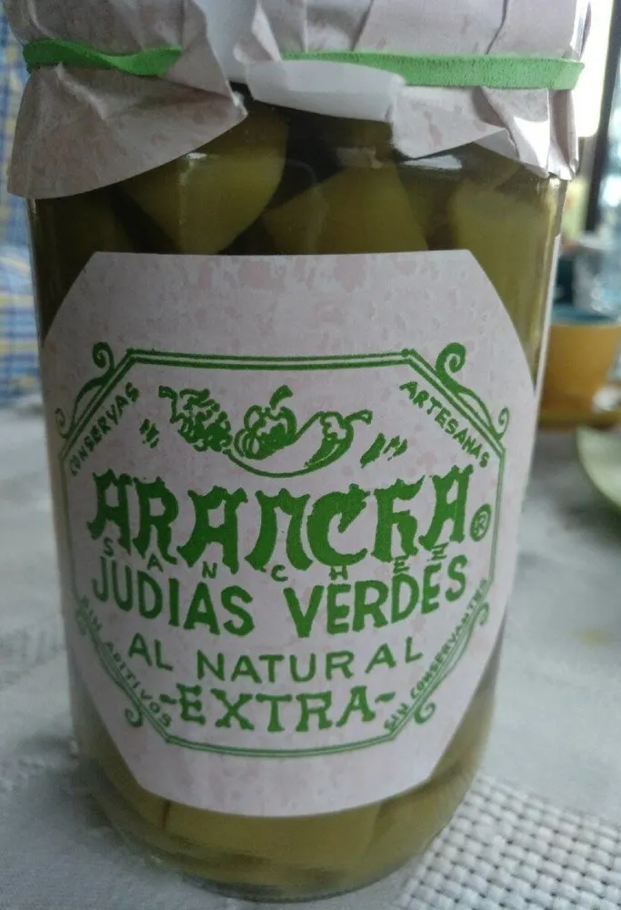 Arancha judías verdes