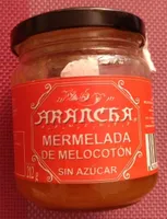 Mermelada de melocotón sin azúcar