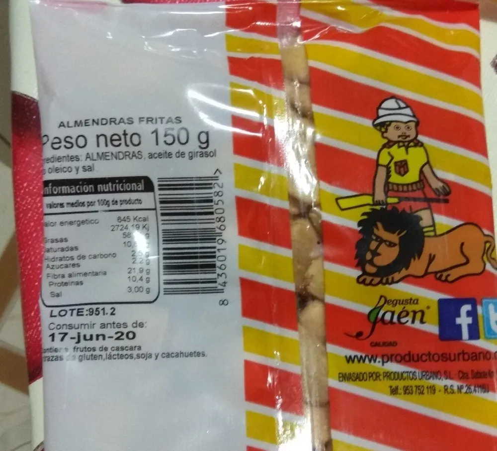 Almendras Fritas