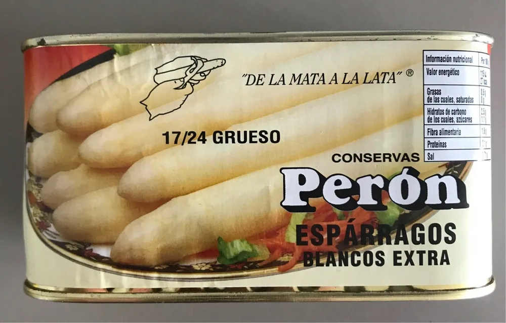 Espárragos blancos extra