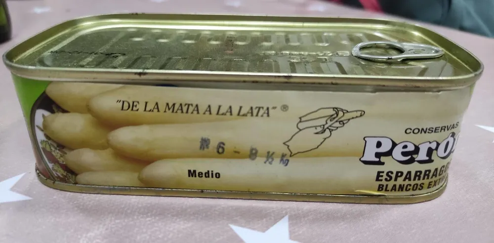 Espárragos blancos extra