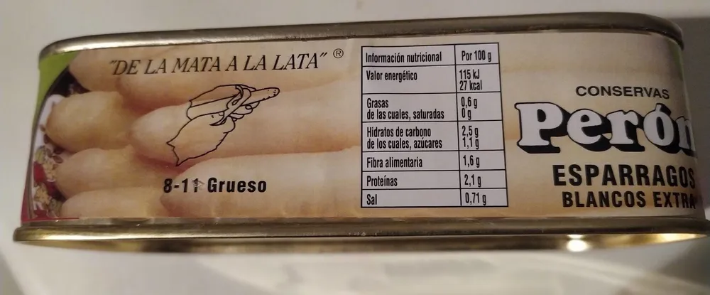 Esparragos blancos extra