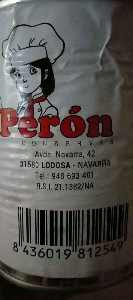 Piña en almibar