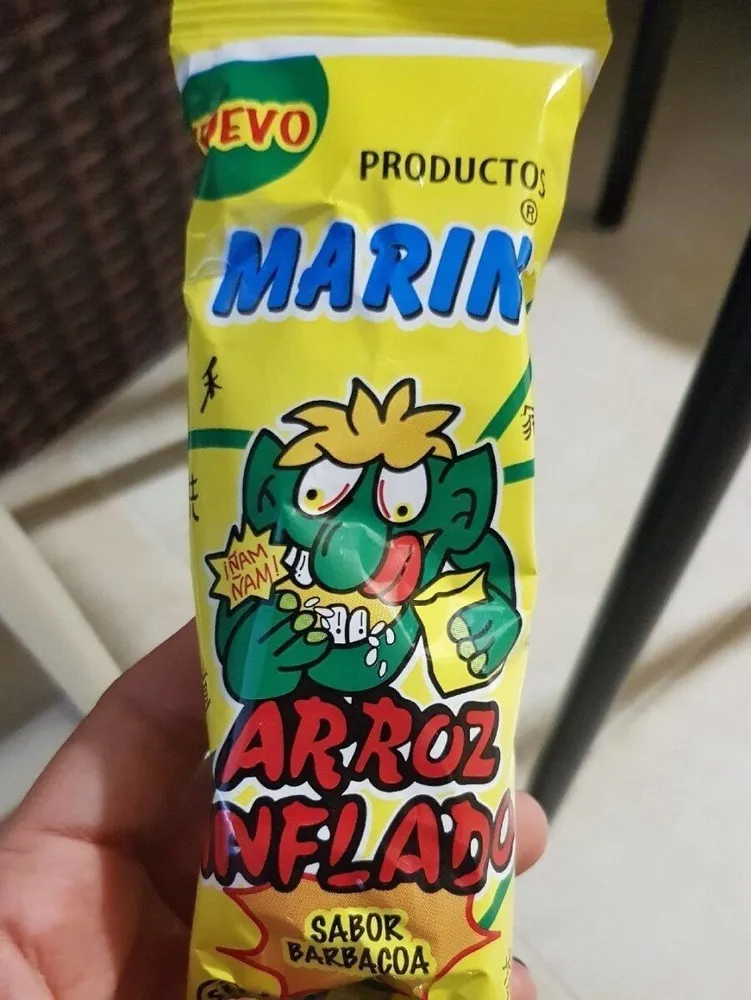 Arroz inflado