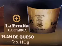 Flan de Queso La Ermita
