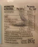 Yogur cremoso natural azucarado sin gluten tarro