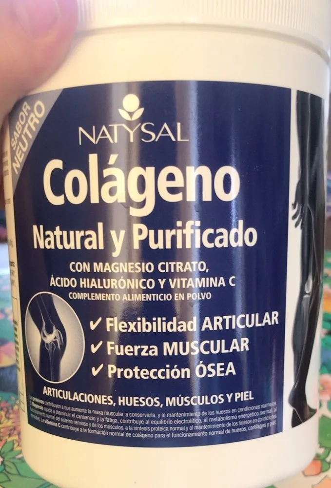 Colageno natural y purificado