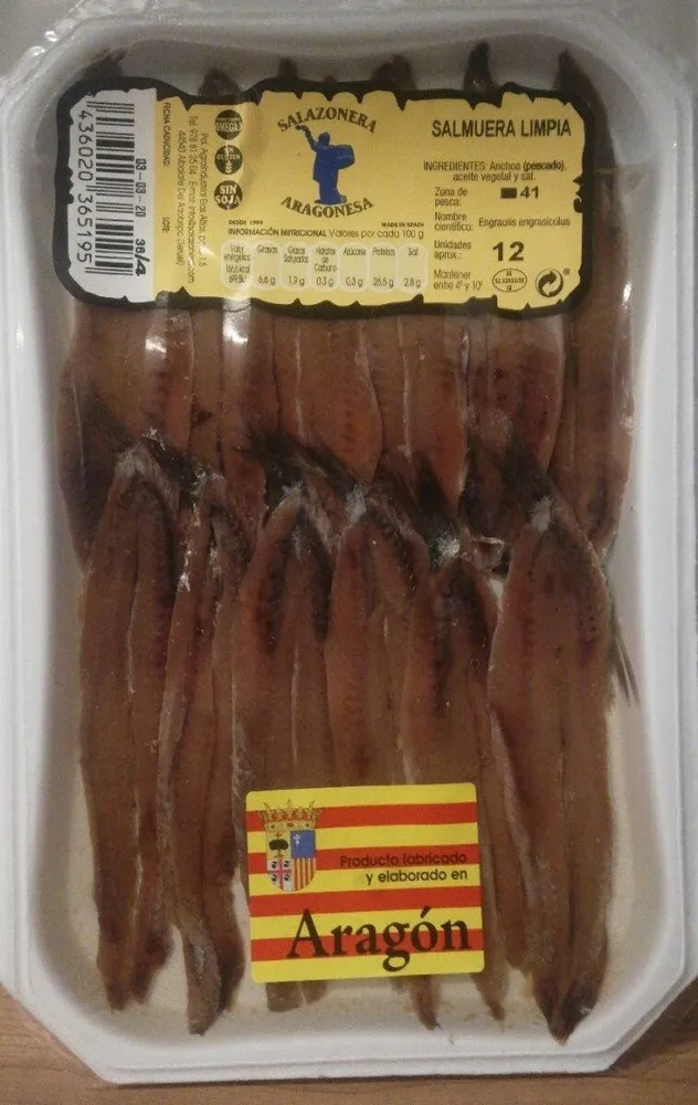 Anchoas salmuera