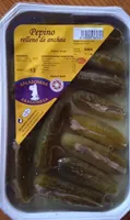 Pepino relleno de anchoa