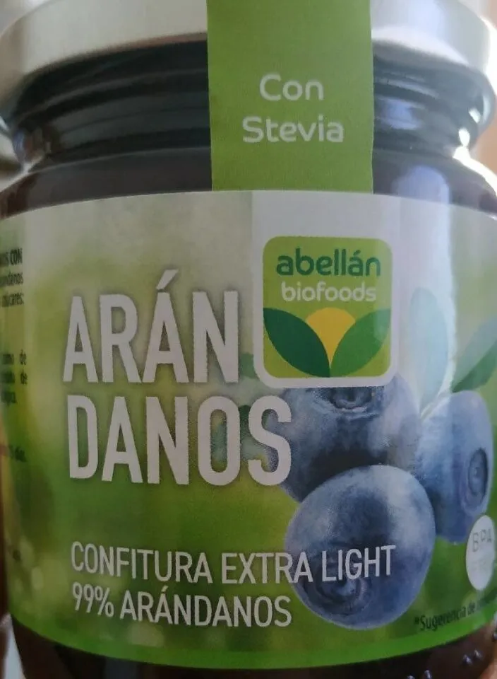 Confitura extra light 99% arándanos