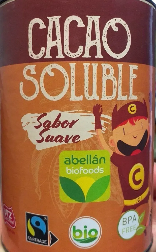 Cacao soluble sabor suave