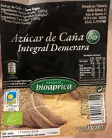 Azucar de caña integral demerara