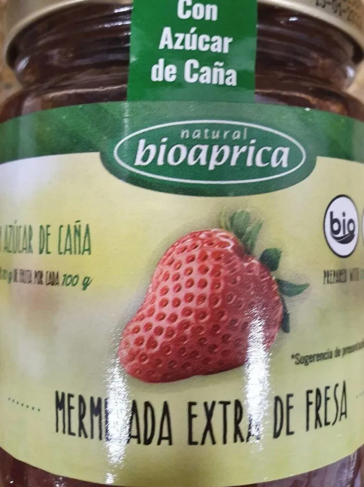 Mermelada extra de fresa