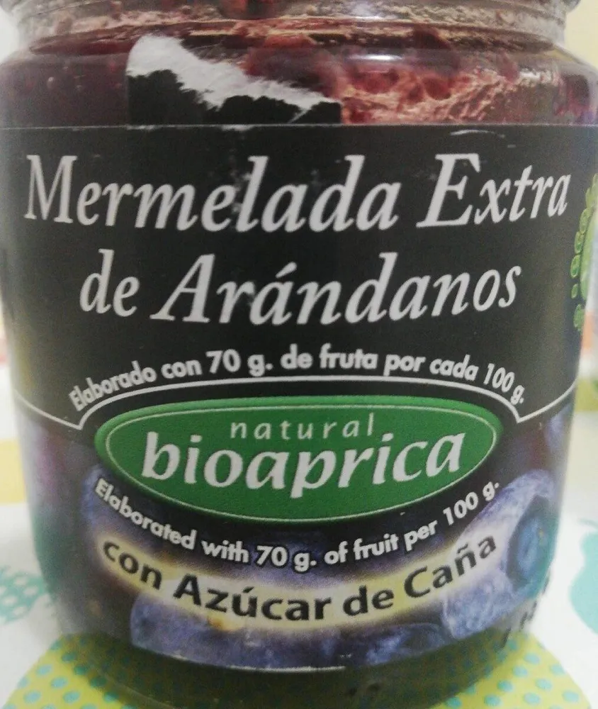 Mermelada Extra de Arandanos