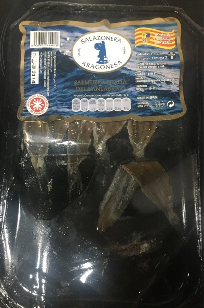 Salmuera limpia del cantabrico