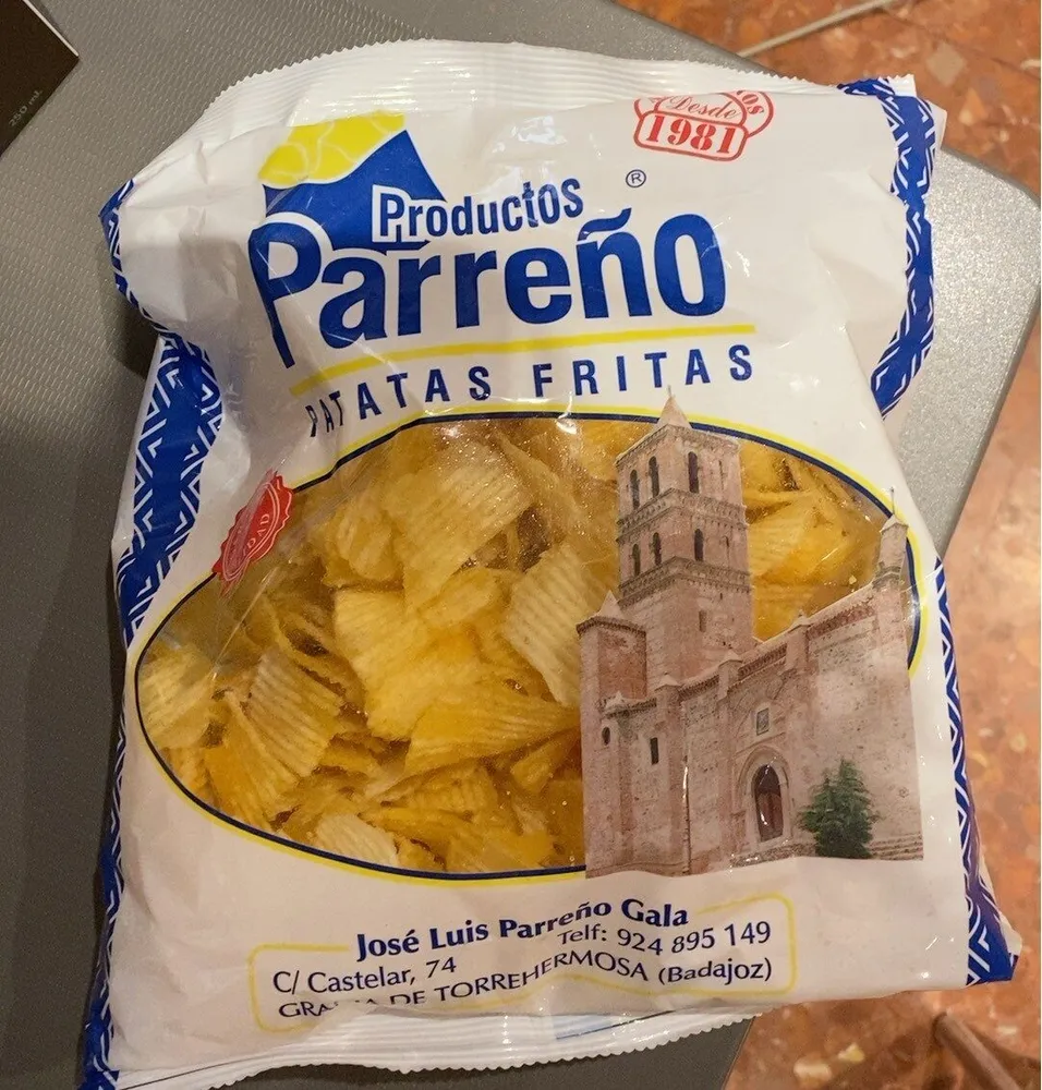 Patatas fritas onduladas