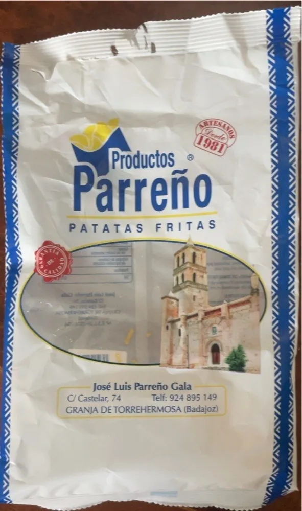 Patatas fritas - paja