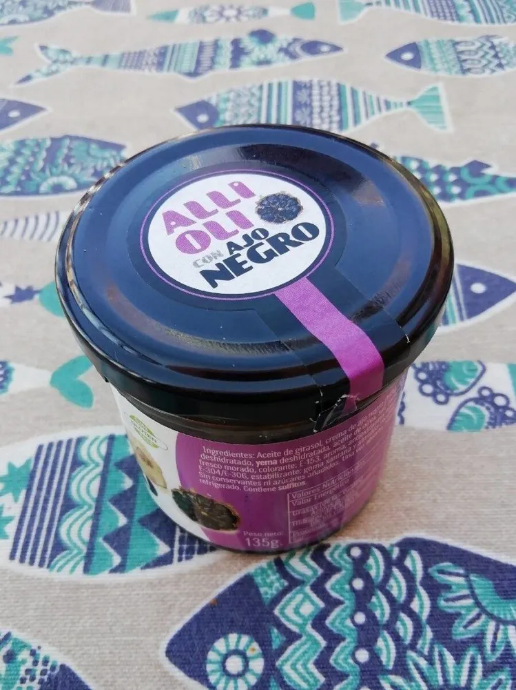 Allioli Con Ajo Negro