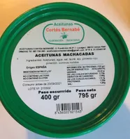 Aceitunas machacadas